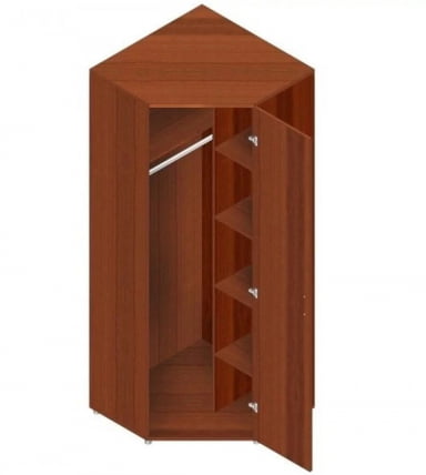 Шкаф угловой для одежды Р.Ш-10 Ясень светлый_1