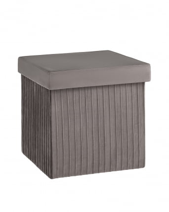 Пуф складной с ящиком Store Square Антрацитовый_0