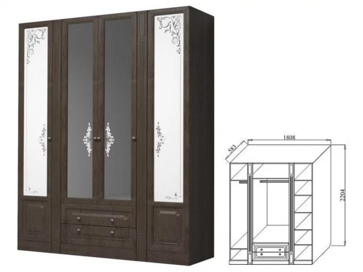 Комплект мебели для спальни Ева-11 №1_4