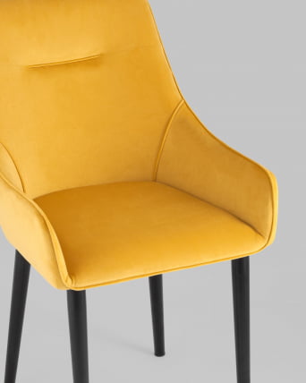 Стул Джоан велюр Оранжевый_7