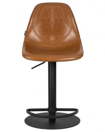 Стул барный ДОБРИН РОМЕ (коричневый винтажный ПУ (МС09)) 2 шт / DOBRIN ROME PU (MS09))_6