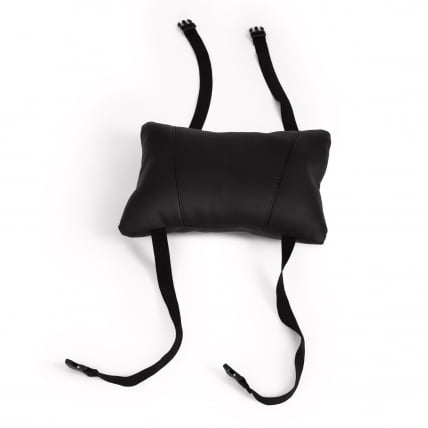 Кресло DRIVER (22) кож/зам/ткань, черный/бордо, 36-6/TW-13_14