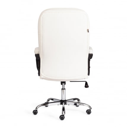 Кресло СН9944 (22) хром кож/зам, белый, 36-01_3