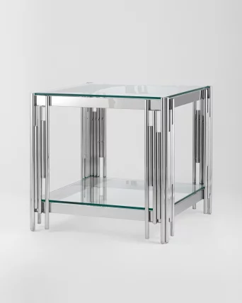 Журнальный столик ГЭТСБИ 55x55 Серебро_1