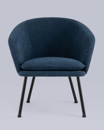 Кресло Декстер Синее_1