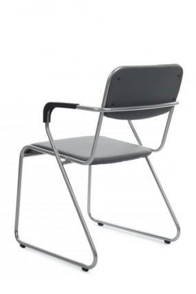 Кресло Nix Plus RCH OMKL-03 Серый/Металл окрашенный Хром_4