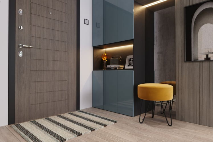 Пуф Берг Модель 050 Ультра мустард_1