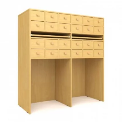 Шкаф картотечный 2-секционный АЛц.ШдК-24_0