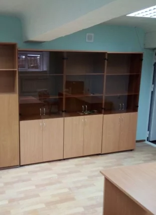 Шкаф для документов с тонированным стеклом Р.Ш-2СТ бук Бавария_1