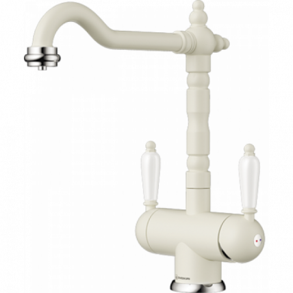 Смеситель Omoikiri Amagasaki-Pa Латунь/Гранит/Пастила_0