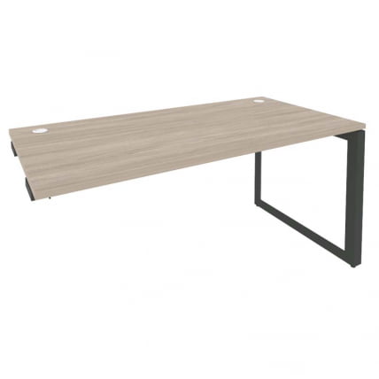 Стол-приставка на О-образном м/к к опорным элементам ONIX O.MO-SPR-4.8 Дуб Аттик/Антрацит_0