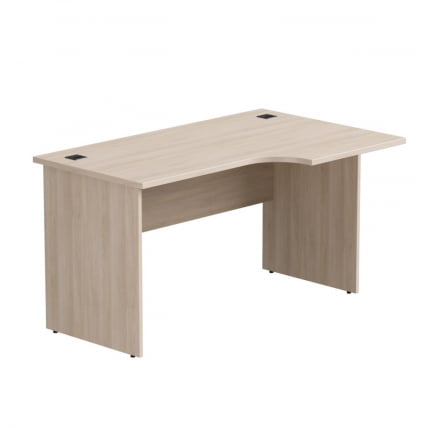 Стол эргономичный с опорами ЛДСП Everprof EVO 254S113 (правый) Дуб Соната_0