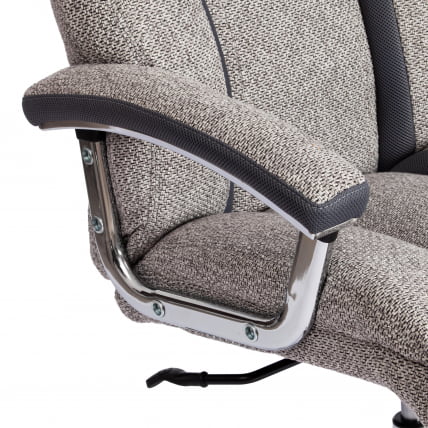 Кресло офисное Труст (макс) ткань, серый/серый, МДЖ190-21/ТВ-12 / Trust (max) MJ190-21/TW-12_10