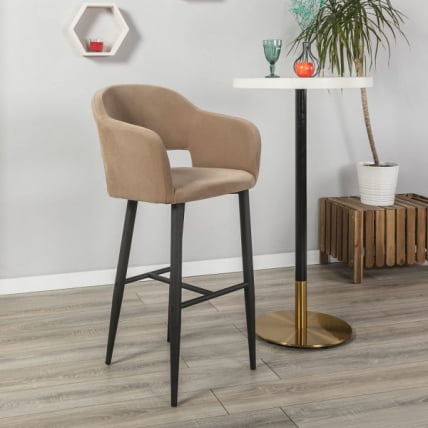 Кресло Бар Oscar Б Diag beige/черный_6