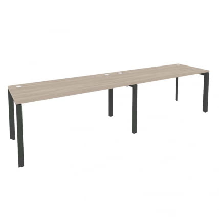 Рабочая станция на П-образном м/к ONIX O.MP-RS-2.4.7 Дуб Аттик/Антрацит_0