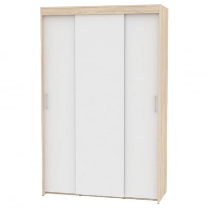 Шкаф-купе T-3-230х145х60(ДСС-Белый-3)_0