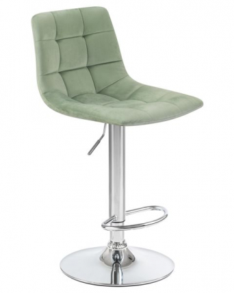 Стул барный DOBRIN TAILOR (пудрово-мятный велюр (MJ9-87)) 2 шт_1