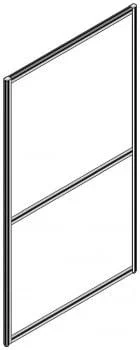 Перегородка 1600 мм RAND RP160SS60 Серый_0