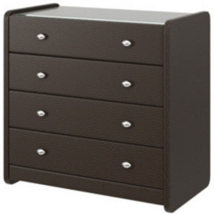 Комод с 4-мя ящиками №1 Шоколад_0