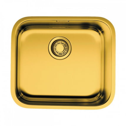 Мойка Омоикири Оми 49-У-Аб Нерж.Сталь/Латунь / Omoikiri Omi 49-U-Ab_0