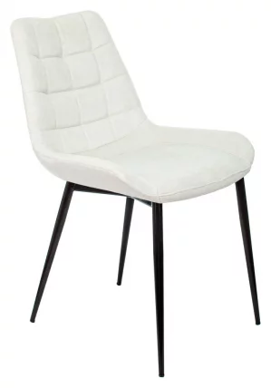 Стул для кухни Бюрократ KF-6 Молочный Velvet 20_0