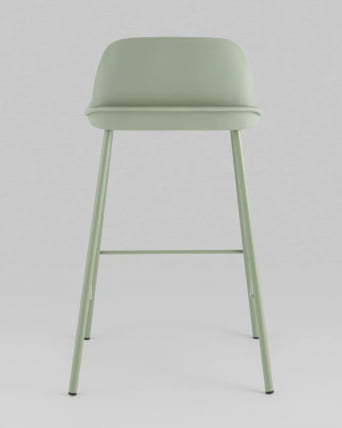 Стул полубарный Mist Серо-зеленый_6
