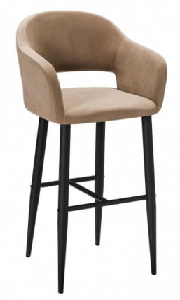 Кресло Бар Oscar Б Diag beige/черный_4