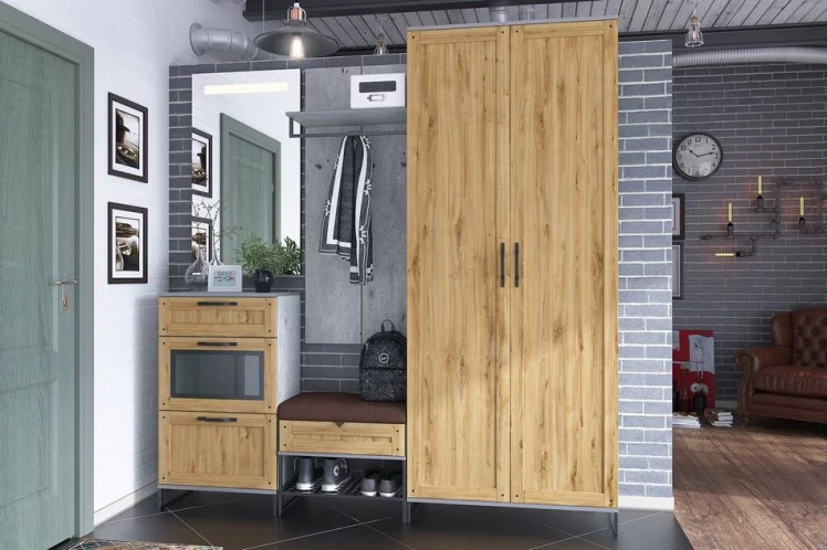 Тумба комбинированная Сидней ЛД 672.040.000 Метрополитан Грей_3