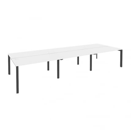 Рабочая станция на П-образном м/к ONIX O.MP-D.RS-6.3.7 Белый Бриллиант/Антрацит_0