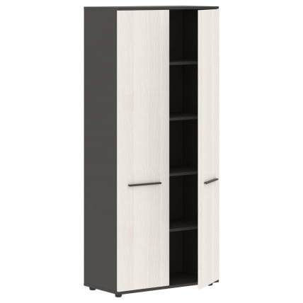 Шкаф с глухими дверьми ЕДИС ЕХCС 85.1 Ясень Траун Мокко Мокко / EDIS EHCS_1