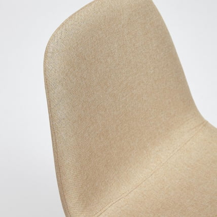 Стул BREEZE (mod. 4724) металл/ткань, 44х48х87см, бежевый/натуральное дерево_6