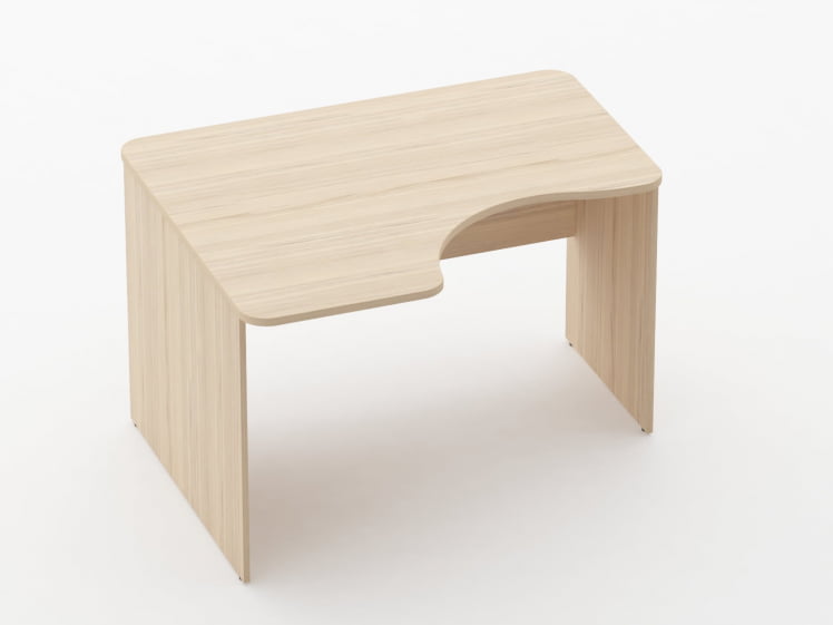 Стол угловой Glassy 1.14.12Л Орех_0