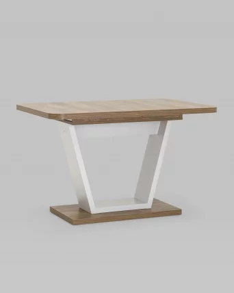 Стол раскладной Веcтор 120-160 дуб Ка-пепел / Vector_1