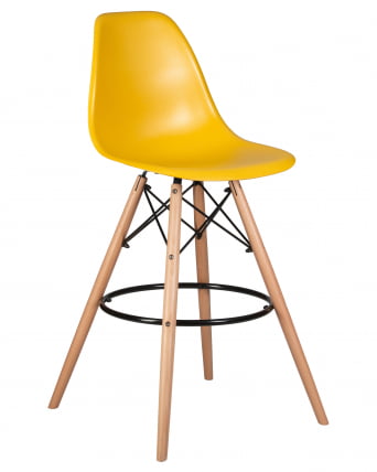 Стул барный ДОБРИН ДСВ БАР Горчичный Й-03 / DOBRIN DSW BAR Y-03_0