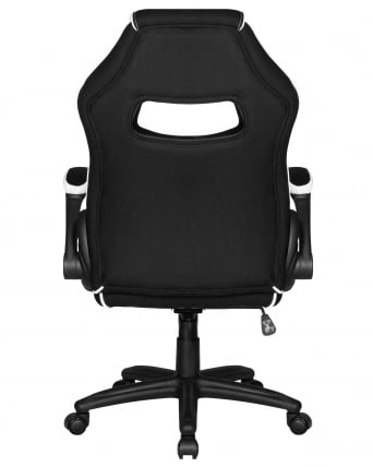 Кресло игровое DOBRIN RICK (черно-белый)_4