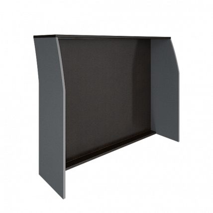 Стойка прямая 1400 Riva А.РС-3 Венге/Металлик_0