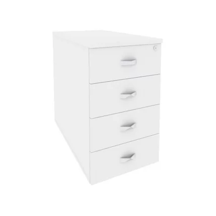 Тумба приставная / опорная ONIX O.TPO-1.8 Белый Бриллиант_0