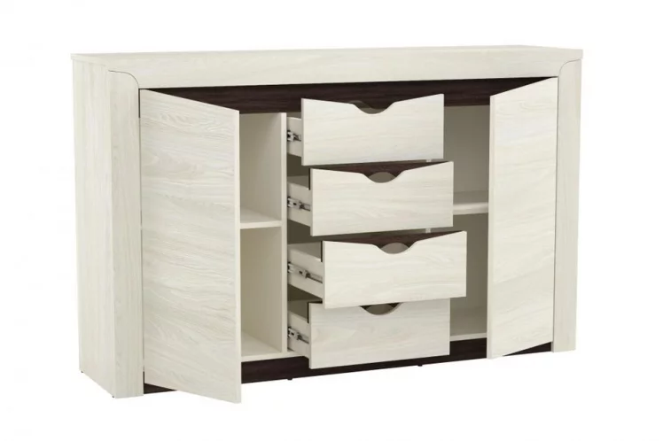 Тумба Лючия 33.19 Ясень анкор светлый Венге_1