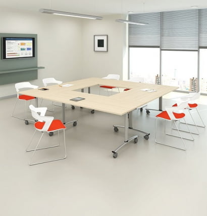 Стол складной Connect 120х60х72.5см Светлый дуб_9