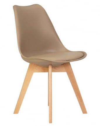 Стул обеденный ДОБРИН ДЖЕРРЙ СОФТ (ножки светлый бук, цвет сиденья бежевый (ГР-03)) 4 шт / DOBRIN JERRY SOFT (GR-03))_2