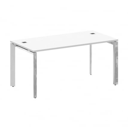Стол рабочий руководителя на П-образном м/к ONIX DIRECT LUX M-O.MP-SRR-4.8 Белый бриллиант_0
