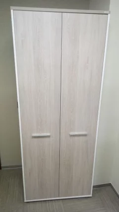 Шкаф для одежды 4 широкий, глубокий Deka 10.19.303 Дуб Сантана светлый/Белый_3