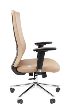 Офисное кресло CHAIRMAN 500 LUX БП экокожа Бежевый_5