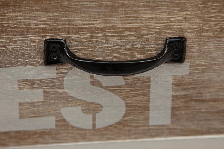 Комод с 4 ящиками Secret De Maison ISLAND ( mod. HX16-008NS ) Слоновая кость/коричневый_6