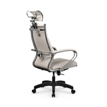 Кресло руководителя Metta L 2c 44C/K116 Infinity Easy Clean (MPES) Комплект 8 Светло-бежевое_3