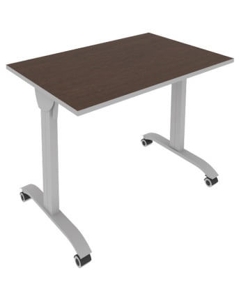 Стол складной мобильный MOBILE SYSTEM СМ-2 Венге/Титан_0