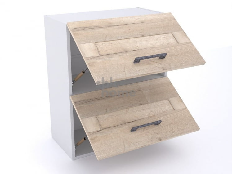 Шкаф Ш-60г, Дублин (600*320*720) Дуб галифакс белый, 21647 _1