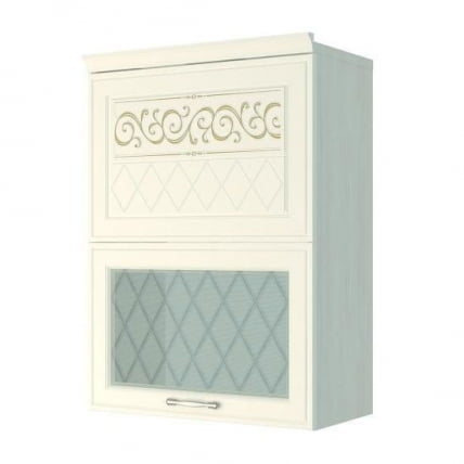 Шкаф-витрина кухонный (с системой плавного закрывания) Тиффани 19.80.1_0