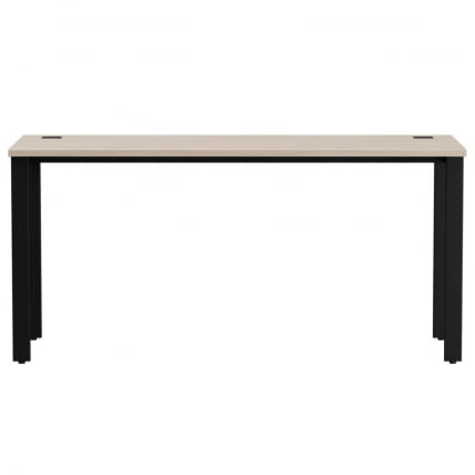 Стол прямой на металлокаркасе, опоры 45 гр Everprof EVO 254S004 Дуб Соната Черный_1