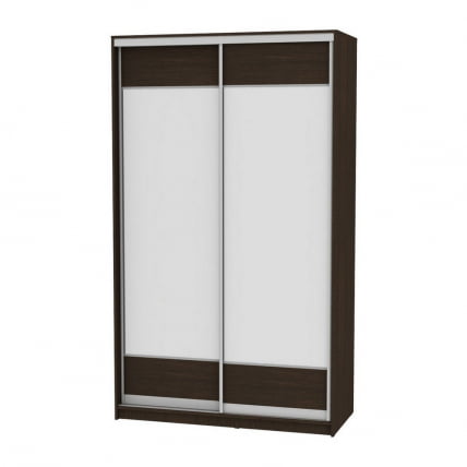 Шкаф-купе B-220х135х60-2(Венге-D8D8)_0